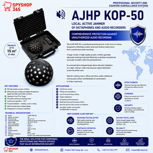 Appareil d'analyse spectrale portable professionnel, équipement de détection de signal RF en temps réel pour les applications de sécurité intérieures et extérieures - Product Image 4