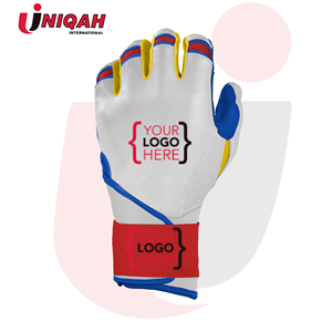 Gants de frappe de baseball en cuir Cabretta durables pour adultes-Personnalisez le design Color Rush à des prix de gros - Product Image 3