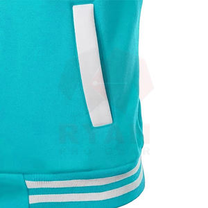 Vestes à capuche universitaires de haute qualité, classiques, grandes tailles, fabrication en usine, Ryan Pro Gear, vestes vintage personnalisées pour hommes - Product Image 3