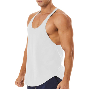 New Design Regular Fit Sleeveless Gym Tank Top for Men Summer Wear Best Price Men Tank Top - Product Image 3