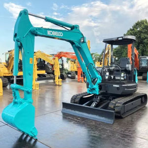 Kobelco SK50SR-5มือสอง4-5T รถตักตีนตะขาบไฮดรอลิกเครื่องยนต์ Laidong KAWASAKI hydraulic Valve Motor PLC ประสิทธิภาพสูง - Product Image 2