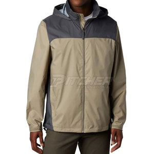 Waterproof <b>Lightweight</b> Eco-Friendly Breathable Hooded Windbreaker <b>Jacket</b> Premium Quality Winter <b>Jacket</b> Front Logo - Product Image 1