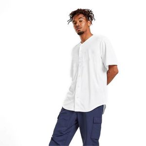 Nouveau design de haute qualité personnalisé maillot d'uniforme de baseball respirant en maille pour enfants avec impression numérique 100% polyester col en v - Product Image 5