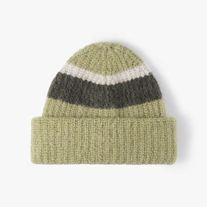 Gorro de Punto de Algodón Unisex Personalizado con Logotipo Bordado de Primera Calidad, Gorro de Invierno Cálido para Deportes Diarios - Product Image 3