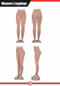 Ropa Deportiva de Yoga para Mujer, Leggings con Cintura Elástica, Diseño Sólido, Transpirables, de Secado Rápido, Alta Calidad, Personalizables, Amano Sports - Product Image 2
