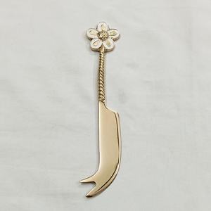 ชุดที่หั่นชีสชุบเงินสเตนเลสสตีลและชุดกระจายทำจากสเตนเลสสตีลดีไซน์สีขาวที่น่าตื่นตาตื่นใจสำหรับอาหารเย็น - Product Image 2