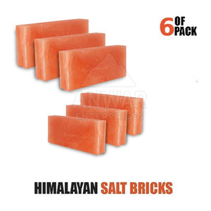 Carreaux de sel de l'Himalaya écologiques de qualité supérieure de 1x4x8 pouces pour cuisiner et griller des objets artisanaux naturels - Product Image 3