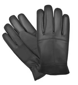 Gants de conduite d'hiver en cuir souple de qualité supérieure pour hommes, couleur noire personnalisée, gants d'habillage de sécurité pour la cuisine, fournisseur en gros - Product Image 1