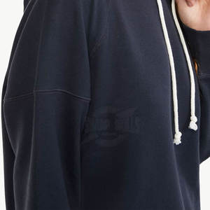 Sudaderas con capucha de tacto suave para mujer más vendidas, ropa de invierno informal personalizada al por mayor con diseño forrado de logotipo frontal - Product Image 6