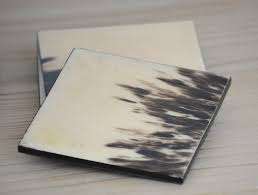 HORN Tablemat <b>Coaster</b> Nordic Style Antique HORN Cup <b>Placemats</b> Gradient <b>Coasters</b> Mat Simple Cup Anti Skid Cup Mug Heat Insulation - Product Image 4