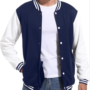 Vestes universitaires en molleton de coton de la meilleure qualité, vestes en molleton de coton élégantes personnalisées, vestes en molleton de coton pur de qualité 100% - Product Image 1
