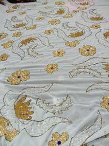 3D bordado a mano con cuentas tela elegante fiesta vestidos de graduación de talla grande playa silueta patrón decoración Formal musulmán - Product Image 4