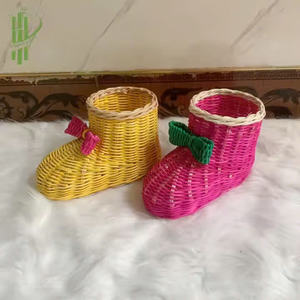 Prix bon marché bébé jouet chaussures avec beaucoup de couleurs bambou artisanat avec poignées produit - Product Image 2