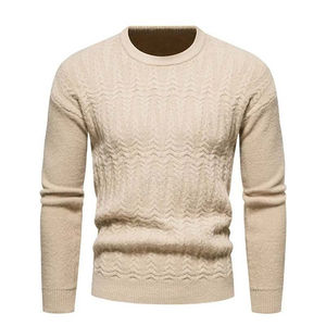 wholesale trendy knit fast shipping Heavyweight <b>mens</b> fleece <b>sweater</b> OEM factory wholesale ready to ship - Product Image 1