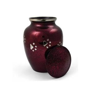 เชิงเทียนสำหรับสัตว์เลี้ยงทำจากเหล็กและแก้วโกศเผาแบบกลมพร้อมแสงเทียนสำหรับสุนัขและแมว - Product Image 5