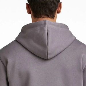 Mode personnalisée sweat à capuche vierge lourd à manches longues couleur unie surdimensionné grande taille streetwear derniers modèles 100% sweat à capuche en coton - Product Image 2