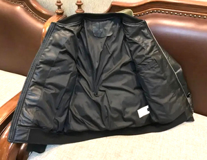 Sapin ocaideach Veste leathair fior Duck Saincheaptha Duin Veste Leathar Eadai leathair te gheimhridh den scoth Puffer Leathar - Product Image 6