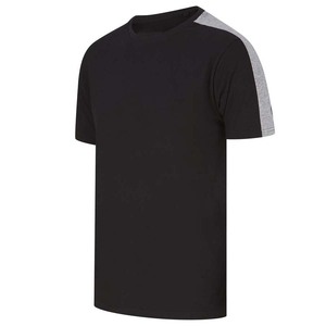 Conjunto de camisetas y pantalones cortos de color sólido para hombre, ropa de verano al por mayor, conjunto de chándal de alta calidad superventas, conjuntos de algodón y poliéster para hombre - Product Image 2