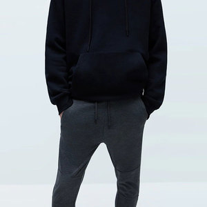 Ropa de calle de invierno personalizada a la moda, chándal cortavientos para hombre, conjunto de ropa deportiva con cremallera, Chaqueta de algodón 100% transpirable suave, Pantalones - Product Image 4