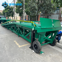 Rampe de chargement de conteneur mobile réglable 10-20t Tables élévatrices hydrauliques pour le chargement et le déchargement de conteneurs