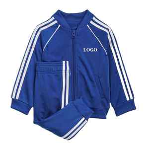 Venta caliente de alta calidad 100% chándal de lana chándales conjunto de invierno ropa de calle niños chándal de moda - Product Image 1