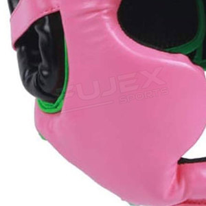 Protector de Cabeza Redondo Ovalado de Cuero Duradero FUJEX SPORTS 2023 para Entrenamiento de Kick Boxing y MMA, Talla y Color Personalizables para Jóvenes - Product Image 5