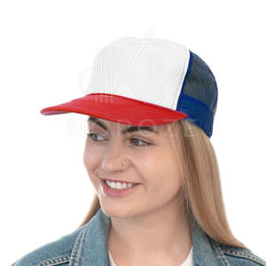 Chapeaux de camionneur Snapback personnalisés à la mode Chapeaux en maille pour hommes Casquette de camionneur avec logo personnalisé Chapeaux de sport pour hommes - Product Image 4