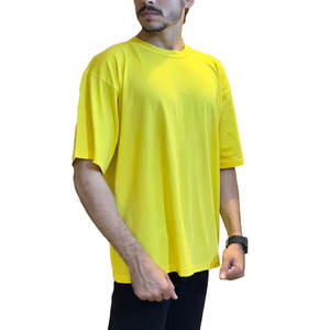 Streetwear T-shirt personnalisé pour hommes Poids lourd 220G Coton blanc à manches courtes Loose Oversize Épaule tombante Style Stock - Product Image 2