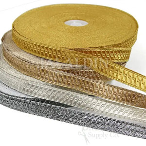 Tresse en fil de bullion d'or économique personnalisable en vrac pour uniforme de service et tissu à paillettes de tailles personnalisées fantaisie - Product Image 6