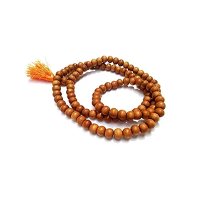 Collier Mala perlé en bois pendentif collier bijoux femmes accessoires bijoux cadeau à des coûts abordables - Product Image 4