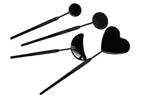 กระจกแต่งหน้าแบบติดผนังสแตนเลสชุบทองคุณภาพสูง ความแม่นยำสูง ปรับแต่งได้ พร้อมกระจกมองขนตา - Product Image 2