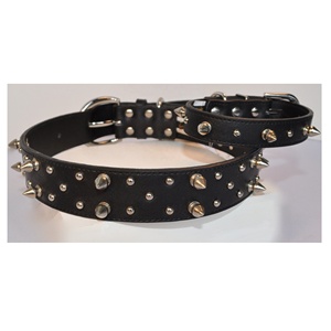 Nouveauté Accessoires pour chiens de compagnie Colliers de chien en cuir de luxe Collier de chien classique avec logo personnalisé - Product Image 3