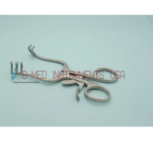 Retractores Weitlaner Autoestables 3X4, Punta Roma 5.5, Material de Acero para Cirugía Ortopédica y Plástica - Product Image 1