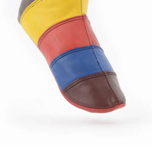 Chaussettes d'hiver en cuir originales sur mesure pantoufles de sol chaudes en plusieurs couleurs - Product Image 6