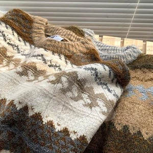 Suéter de Punto Personalizado para Hombre, 100% Algodón, Cuello Redondo, Estilo Urbano, Transpirable, Alta Calidad, Venta al Por Mayor - Product Image 5