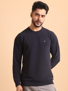 เสื้อยืดคอกลมแขนยาวหรูหรามีโครงเสื้อ260g นุ่มสบายสวมใส่สบายมีสไตล์เป็นชั้นๆ - Product Image 3