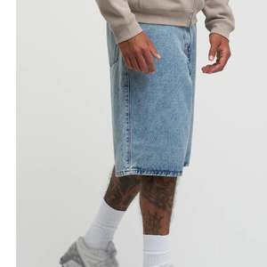 Comfortable <b>Men</b> Jorts for everyday wear soft fabric <b>stretch</b> waist and smooth finish - Product Image 3