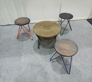 CasaSet Taburete Banco Silla Madera De Teca Natural Original Jepara Indonesia - Product Image 4