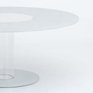 Ensemble de table à manger Lazy Hub de style moderne, convertible et extensible, assemblé avec un design minimaliste, fabriqué en pierre frittée boisée - Product Image 4