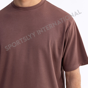 เสื้อยืดชายและหญิงแบบปกติทรงพอดีตัวสำหรับทุกเพศเสื้อยืดผ้าฝ้าย100% ขายส่งสำหรับผู้ชายและผู้หญิง - Product Image 5