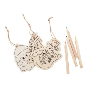 Ornamento Natalizio in Legno Sormela, Gadget Personalizzati per Decorare le Tue Festività - Product Image 1