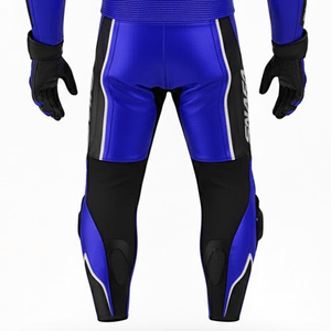 Combinaison originale en cuir véritable combinaison de moto respirante avec logo personnalisé combinaison de course de moto respirante et coupe-vent - Product Image 6