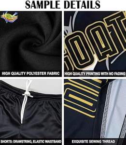 Ropa de fútbol profesional para niños Nuevo estilo 100% Poliéster Calidad Premium Color sólido Último diseño en venta - Product Image 5