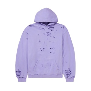 Sudaderas con Capucha de Diseño Único, Estilo Desgastado, de Algodón Grueso Personalizadas, Fabricantes de Ropa, Sudaderas con Capucha para Hombre - Product Image 1