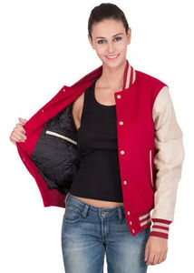 Veste universitaire pour femmes, vente chaude, OEM, respirante, en gros, fabricant, haute qualité, nouvelle, élégante, personnalisée - Product Image 4
