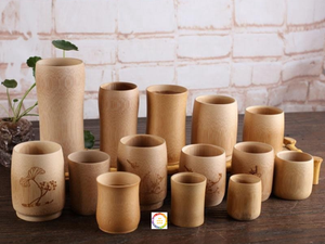 El proveedor de tazas de bambú de Vietnam respetuoso con el medio ambiente ofrece tazas de bambú verde en grandes existencias para exportar a un precio competitivo - Product Image 2