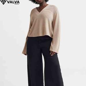 Sudadera Mujer Calidad Premium Algodón Fleece Invierno Manga Larga Cuello Redondo Sudadera Personalizada Según su marca. - Product Image 6