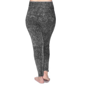 Gym Fitness Women Yoga Acid Wash Tights Top Seller Workout Elastic Waist Activewear Seamless Yoga <b>Leggings</b> For <b>Ladies</b> - Product Image 2
