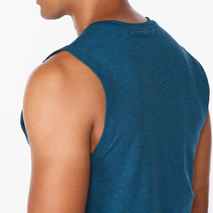 Calidad superior personalizado su propio logotipo y diseño Color sólido cuello redondo sin mangas cómodo y transpirable secado rápido - Product Image 3