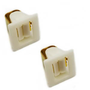 EXP571 2-Pack Dryer <b>Door</b> <b>Catch</b> Electric 220v for Washing Machine Made of Plastic Rubber and Cloth - Product Image 1